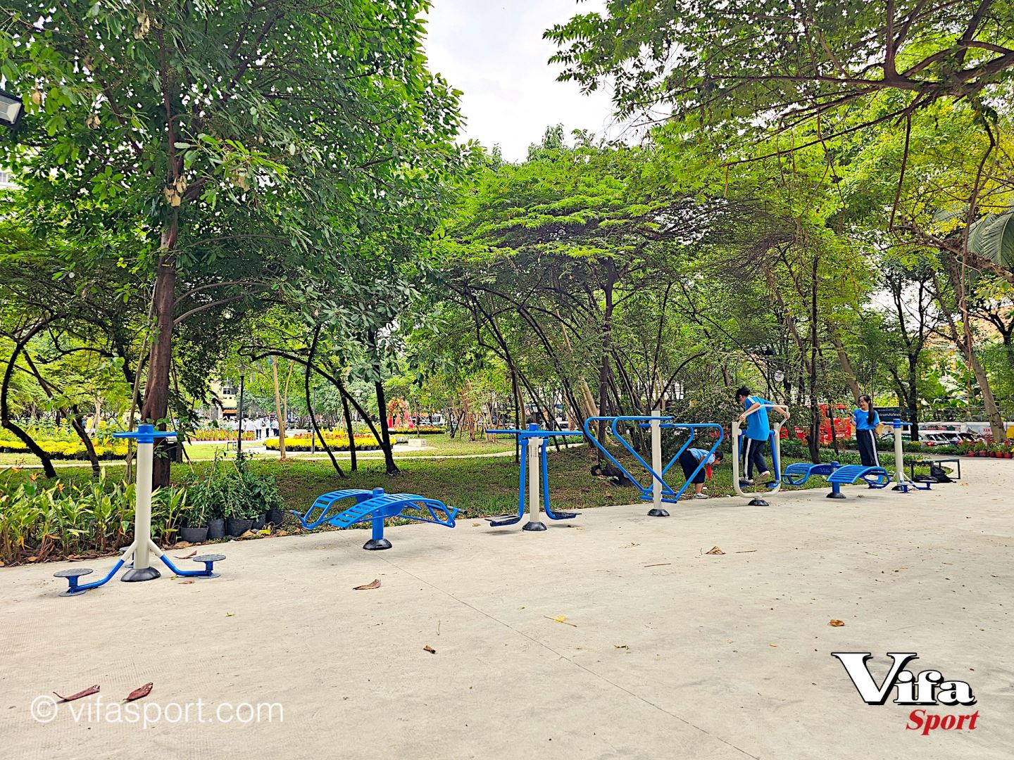 KHU ĐẤT NHÀ THI ĐẤU PHAN ĐÌNH PHÙNG HỒI SINH VỚI THIẾT BỊ VIFASPORT