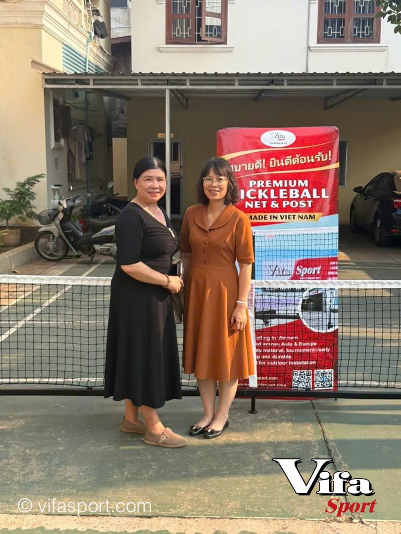 VIFASPORT KHẲNG ĐỊNH VỊ THẾ DẪN ĐẦU THIẾT BỊ PICKLEBALL TẠI HỘI CHỢ VIỆT NAM – LÀO 2026