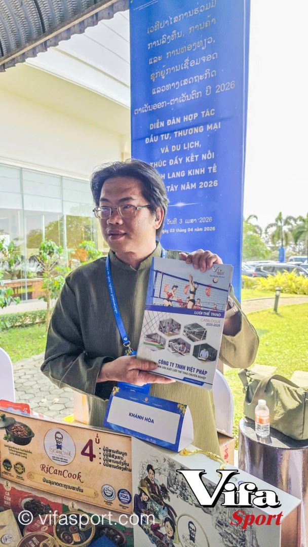 VIFASPORT KHẲNG ĐỊNH VỊ THẾ DẪN ĐẦU THIẾT BỊ PICKLEBALL TẠI HỘI CHỢ VIỆT NAM – LÀO 2026